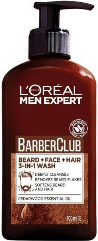 L'Oreal Paris Barber Club Προϊόν Καθαρισμού Προσώπου 200ml