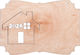 Holzhandwerksdekoration Holzzeitraum Häuschen 2026 Nv554 14x20cm Nv-1000554