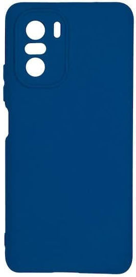 Xiaomi Mi 11i K40 K40 Pro Poco F3 Silky Soft Touch Silicone Dark Blue Camera Protection Cover