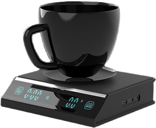 Ψηφιακή Ζυγαριά Ακριβείας Καφέ 0 1gr-3kg Αντίστροφη Μέτρηση Kfc-22345