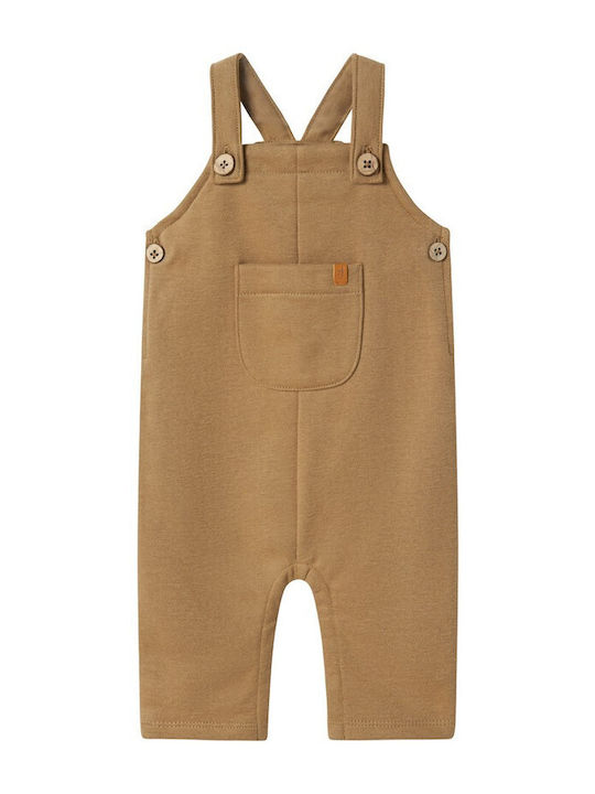 Lil' Atelier Babystrampler Brown Beige
