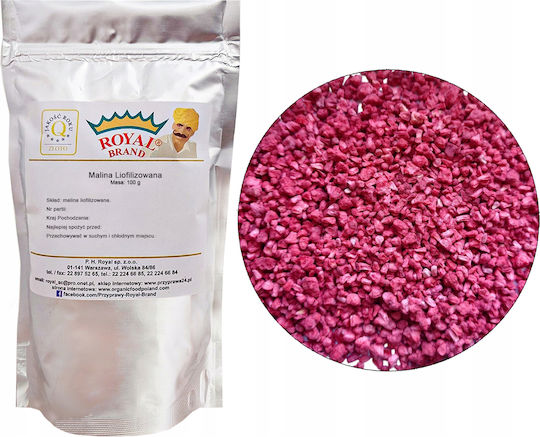Malina Granule De Zmeură Liofilizată Topping Liofilizat Clasa A Proaspăt 100 G