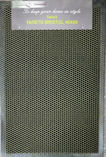 Chios Hellas Covor de Intrare Antiderapant Bristol Verde 40x60buc