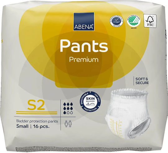 Abena Premium Incontinence Underwear Small 16pcs
