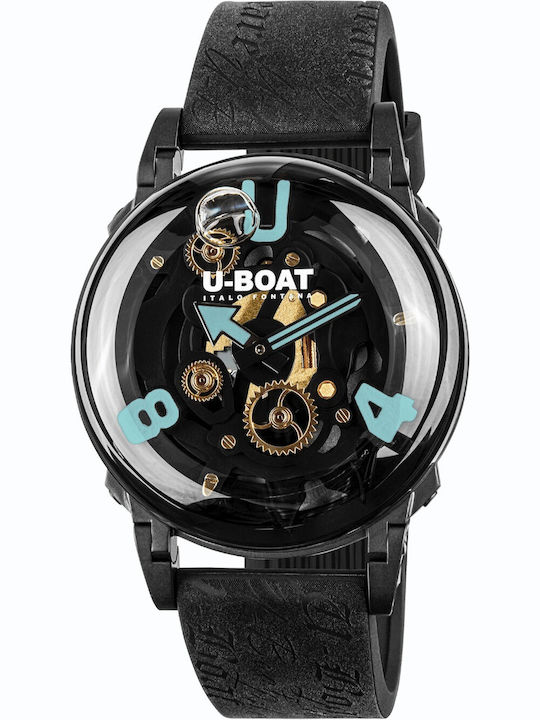 U-Boat Mens Uhr Batterie mit Metallarmband