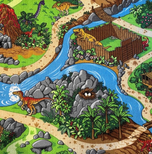 Persika Dinos Детско килимче Многоцветен 160x240см