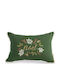 Christmas Decorative Pillow Filling Noel Verde Green-white Nef-nef Homeware 30x45