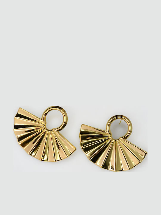 Makado Earrings made of Steel Gold Plated