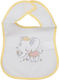 Kamtex Baby Waterproof Bib Fabric with Hoop & Loop Fastener Yellow