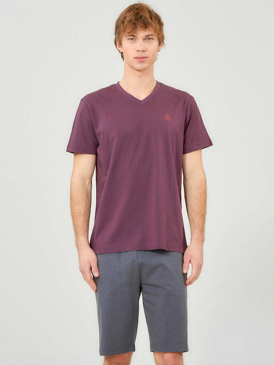 Admiral T-shirt Μωβ