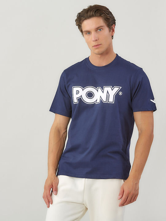 Pony T-shirt Μπλε