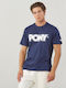 T-shirt Μπλε