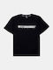 T-shirt Μαύρο