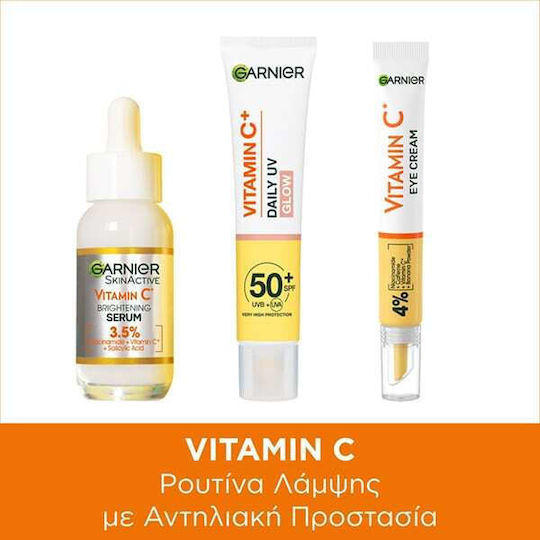 Garnier Vitamin C* Σετ Περιποίησης για Λάμψη 3τμχ