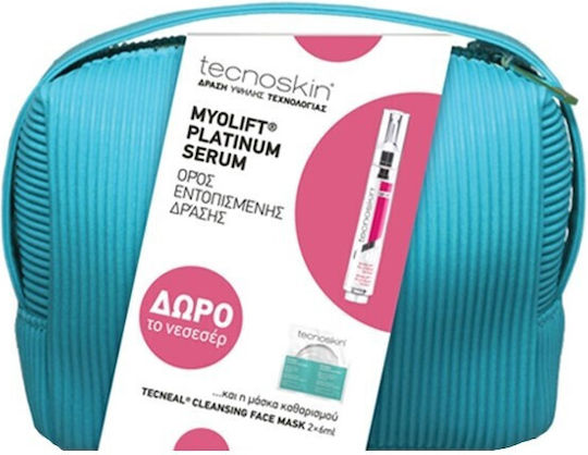 Tecnoskin Myolift Platinum Σετ Περιποίησης για Καθαρισμό Προσώπου με Δώρο το Νεσεσέρ 3τμχ