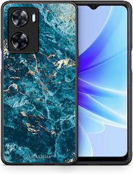 Marble Blue Oppo A57s A77s A77 Θήκη Marble Blue Oppo A57s A77s A77 Θήκη