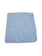 Kamtex Baby Blanket Nursery Swaddling Blankets Fleece Light Blue 90x100cm