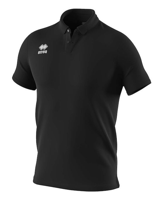 Alex Ad Polo Sportliche Herrenbluse Kurzarm Schwarze