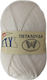Knitting Yarn Fifty-fifty Col 3 White 50% Wool 50% Acrylic 50gr 125mtr 1pc