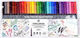 Koh-I-Noor Drawing Markers Thin Set 30 Colours