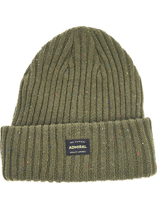 Beanie Männer Beanie Gestrickt in Khaki Farbe