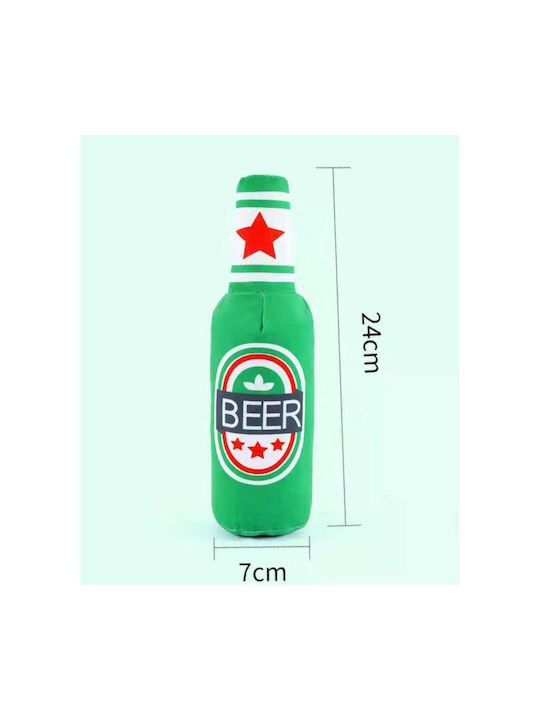 Плюшена Играчка За Кучета Beer със Звук Размер 28x9x7см
