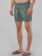 Big Shark Men's Swimwear Shorts Green with Patterns