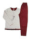 Lovelx Homewear Winter Women's Pyjama Set Gray