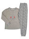 Lovelx Homewear Winter Women's Pyjama Set Gray