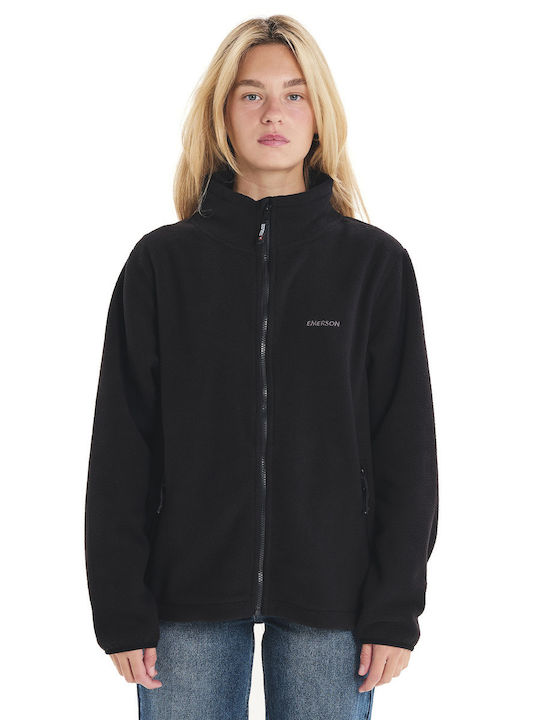 Emerson Fleece Γυναικεία Ζακέτα με Φερμουάρ σε ...