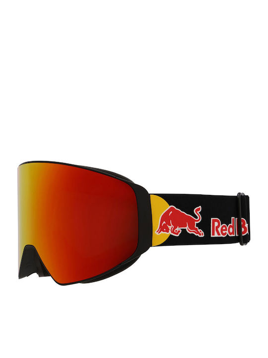 Red Bull Spect Ski & Snowboard Goggles Kids Black with Lens in Black Color Red Bull Spect Ski & Snowboard Goggles Kids Black with Lens in Black Color