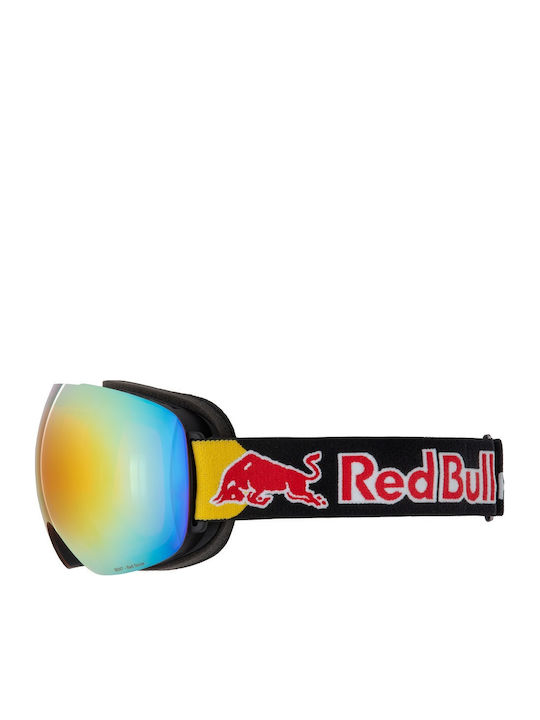 Red Bull Spect Ski & Snowboard Goggles Kids Black with Lens in Black Color Red Bull Spect Ski & Snowboard Goggles Kids Black with Lens in Black Color