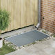 Vidaxl Silver Screen 100 X 60 X 2 Cm Galvanized Steel Cold Dipped