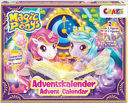 Christmas Advent Calendar Craze Magic Ponies 24 Pieces