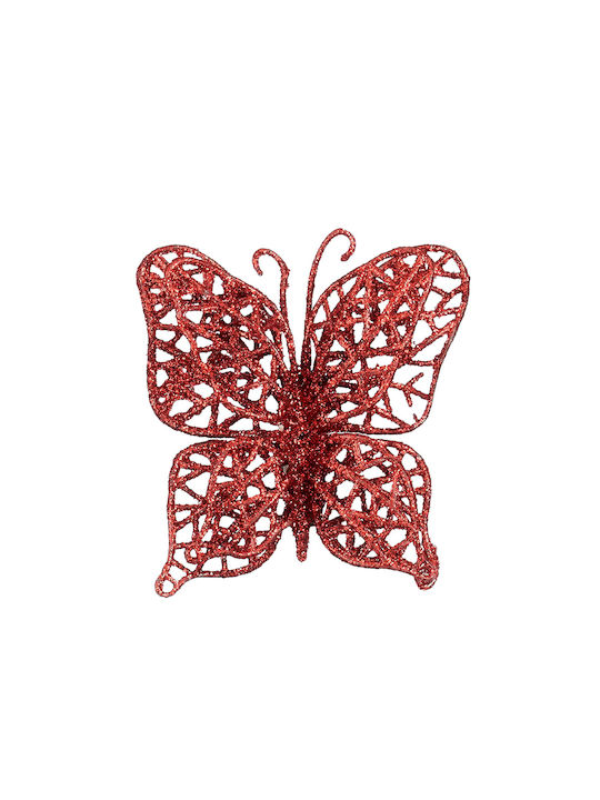 Edelman Red Wall Decor Made of Plastic 4 Pieces