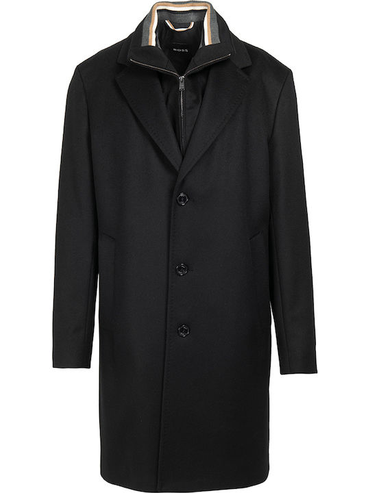 Boss Men's Coat Black