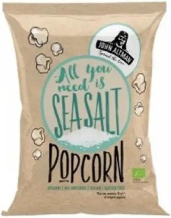 John Altman Βιολογικό Popcorn Θαλασσινό Αλάτι 22g 18130