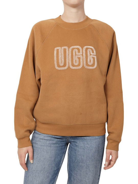 UGG Logo Women's Sweatshirt Tabac Brown