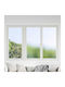 Statische Fensterfolie Grau Matt Effekt 45 X 2000 Cm PVC