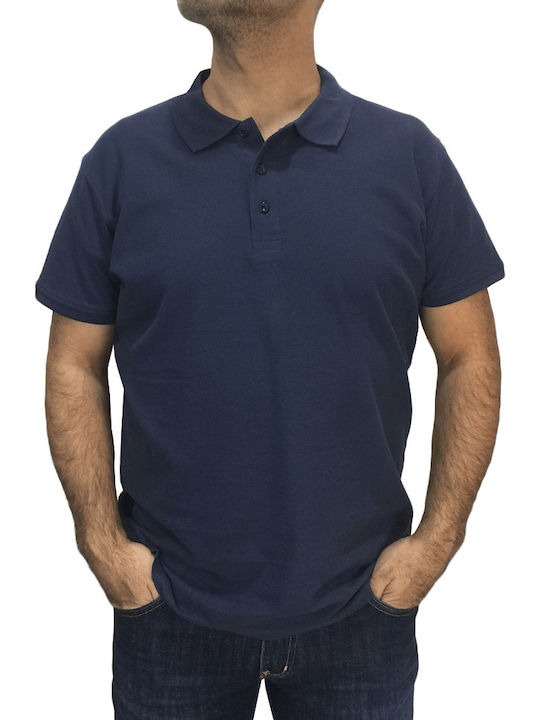 Roly Polo Men's Short Sleeve Shirt DENIM