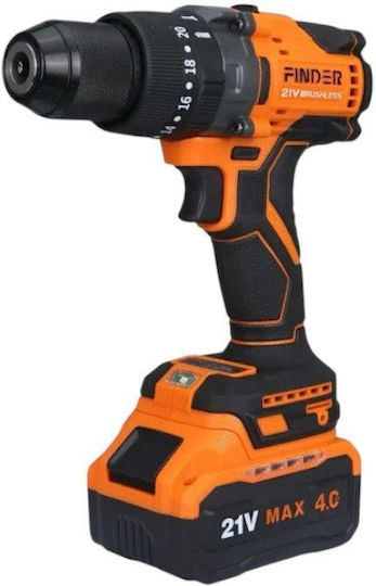 Finder Percussive Drill Driver Battery 21V 2x4Ah 198334