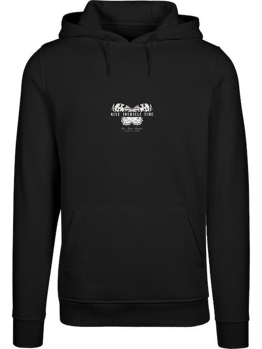 Hoody Sweatshirt with Hood Black