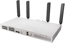 MikroTik CRS418-8P-8G-2S+5AXQ2AXQ-RM v7 Managed L2 PoE+ MikroTik CRS418-8P-8G-2S+5AXQ2AXQ-RM v7 Managed L2 PoE+