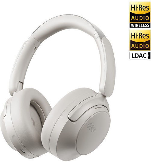 QCY H3S Bluetooth Wireless Over Ear Headphones White