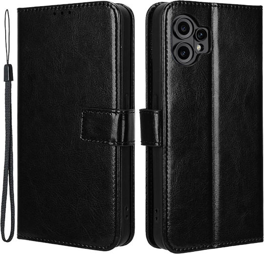 Brieftasche Synthetisches Leder / Kunststoff / Leder Schwarz (Nichts CMF Phone 2 Pro)