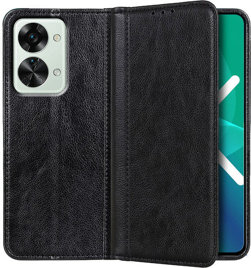 Erbord Book Leather Black (OnePlus Nord 2T)