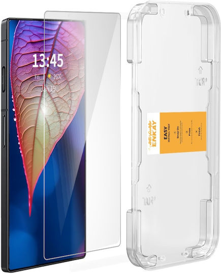 Enkay Umschlag Rückseite Rot (Realme 10 Pro 5G)