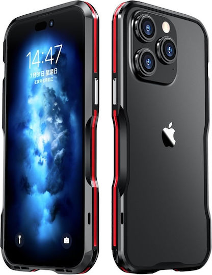 Luphie Bumper Μεταλλικό Μαύρο (iPhone 14 Pro)