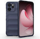Magic Shield Back Cover Σιλικόνης Μπλε (Oppo Reno14F)