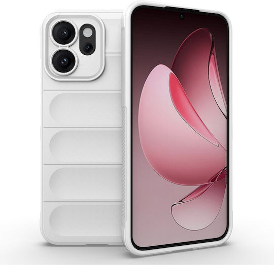 Magic Shield Back Cover Σιλικόνης Λευκό (Oppo Reno14F)